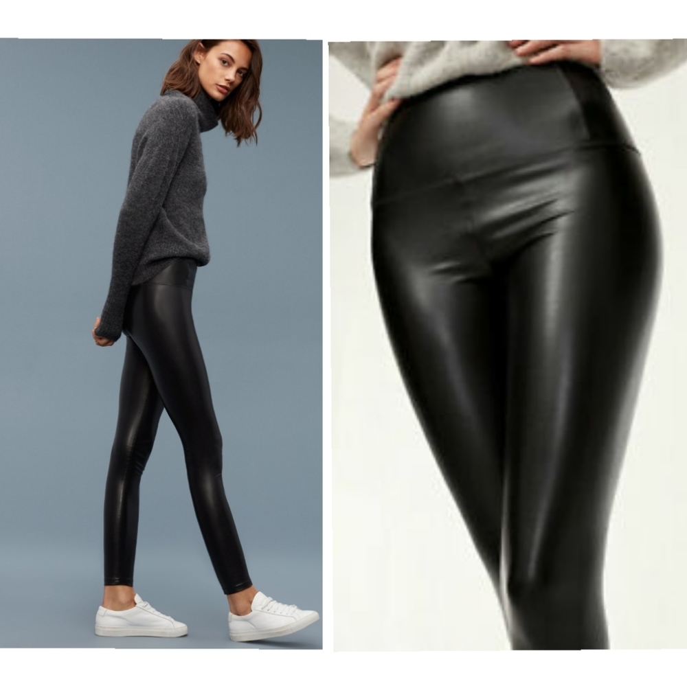 🎉Aritzia Wilfred Free Daria Vegan Leather Legging
